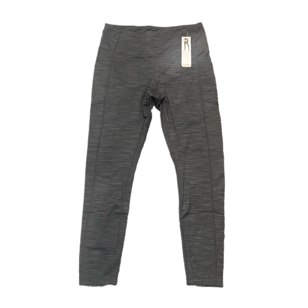 Mondetta Performance Luxury Women’s NWT High Waist Thermal Gray Leggings Sz M